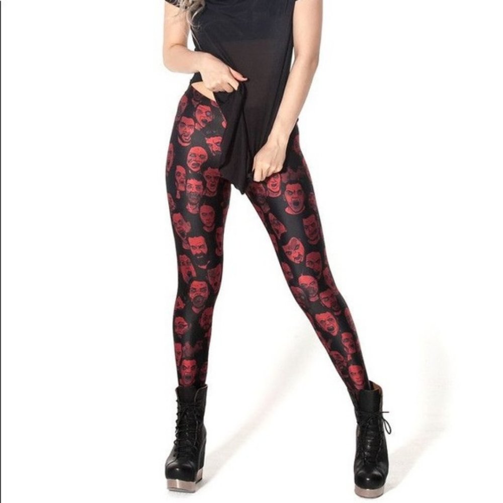 BlackMilk Zombie Red Leggings